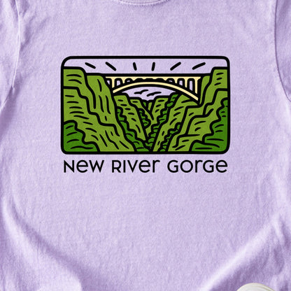 New River Gorge National Park Kids Cotton T-Shirt