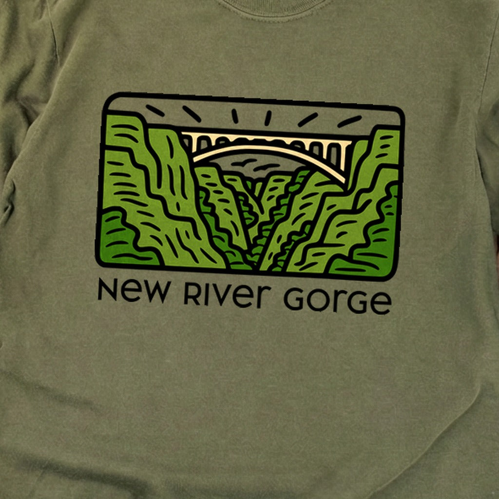 New River Gorge National Park Cotton Long Sleeve