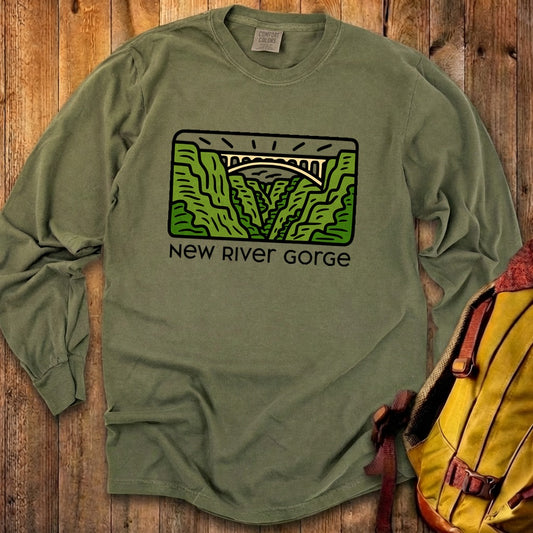 New River Gorge National Park Cotton Long Sleeve