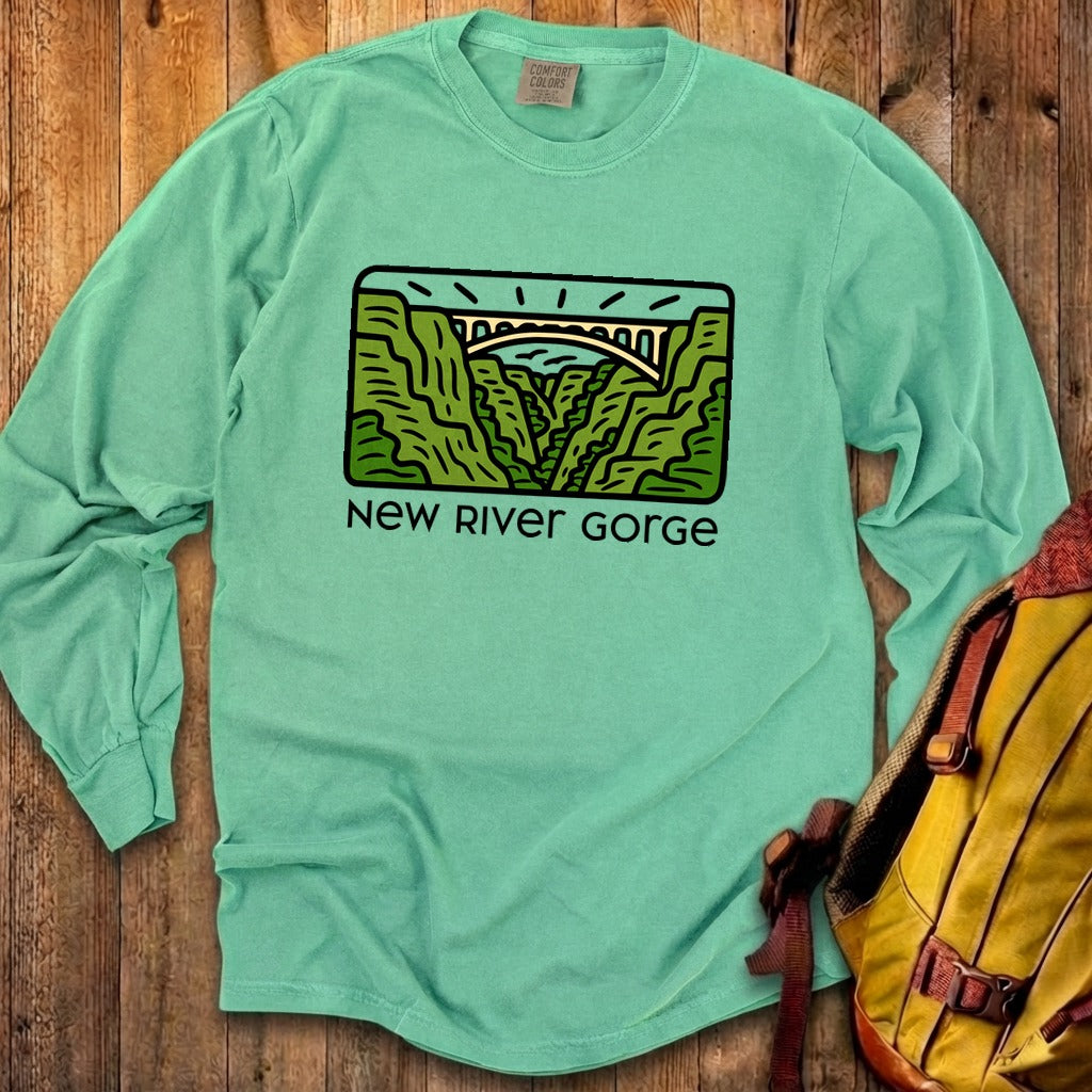 New River Gorge National Park Cotton Long Sleeve