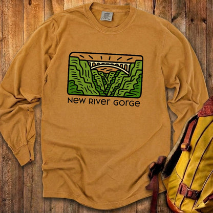 New River Gorge National Park Cotton Long Sleeve