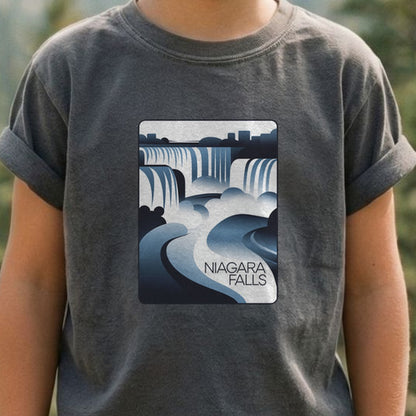 Niagara Falls Kids Cotton T-Shirt
