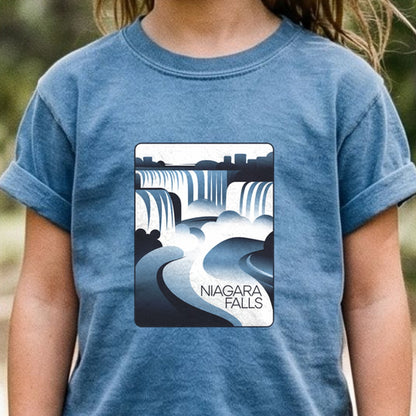 Niagara Falls Kids Cotton T-Shirt