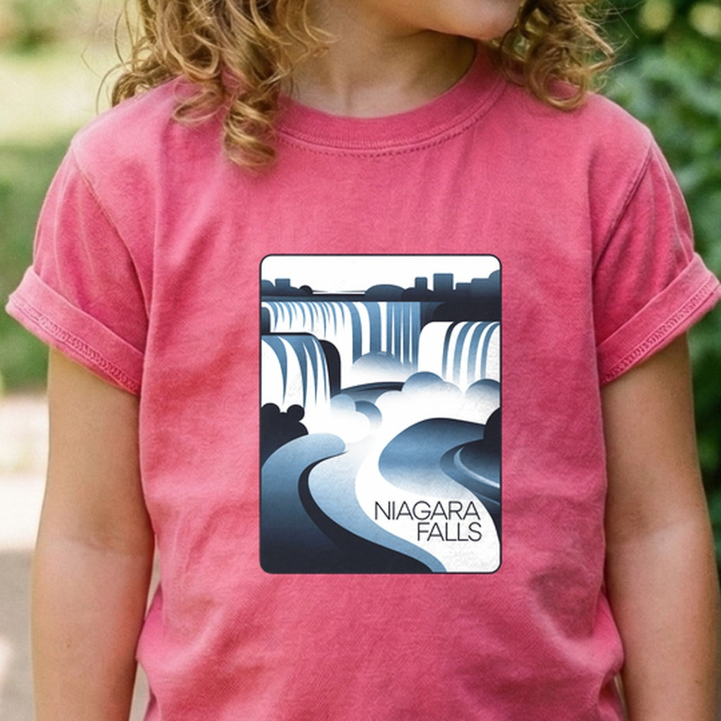 Niagara Falls Kids Cotton T-Shirt