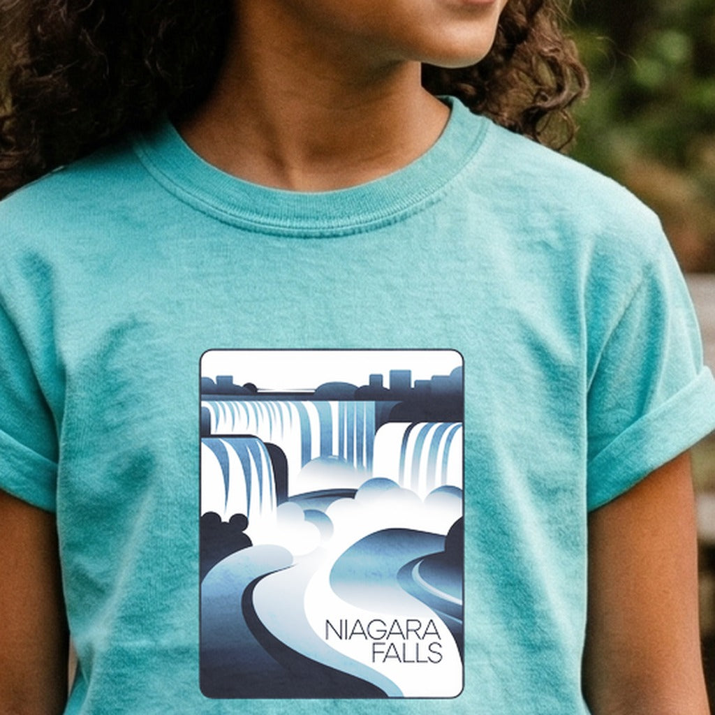 Niagara Falls Kids Cotton T-Shirt