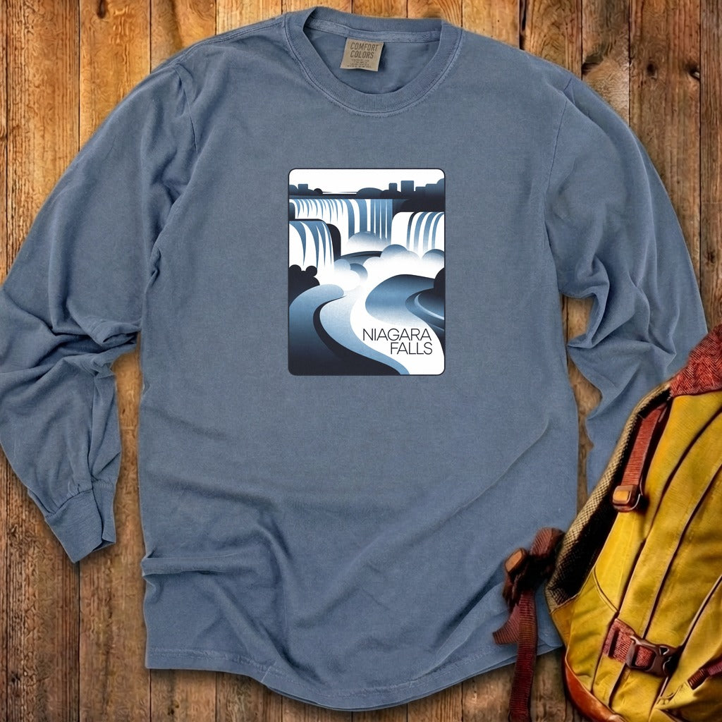 Niagara Falls Cotton Long Sleeve