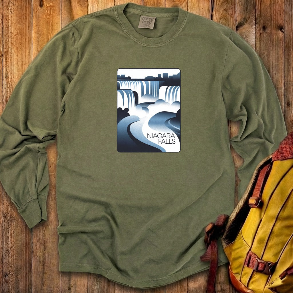 Niagara Falls Cotton Long Sleeve