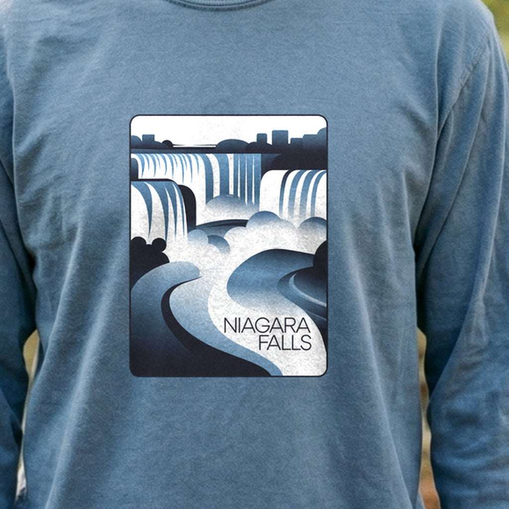 Niagara Falls Cotton Long Sleeve
