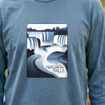 Niagara Falls Cotton Long Sleeve