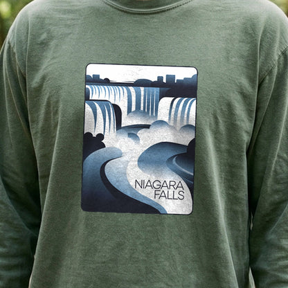 Niagara Falls Cotton Long Sleeve
