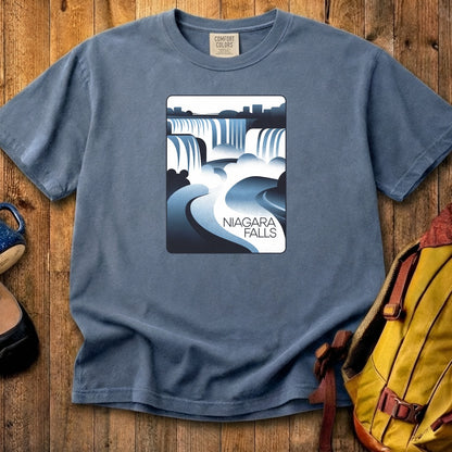 Niagara Falls Modern Cotton T-Shirt