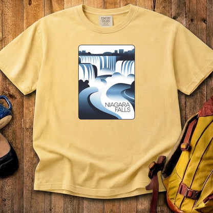 Niagara Falls Modern Cotton T-Shirt