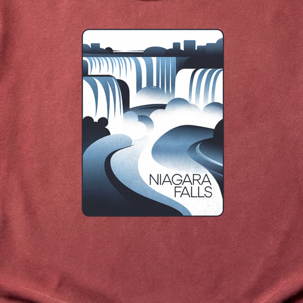 Niagara Falls Modern Cotton T-Shirt
