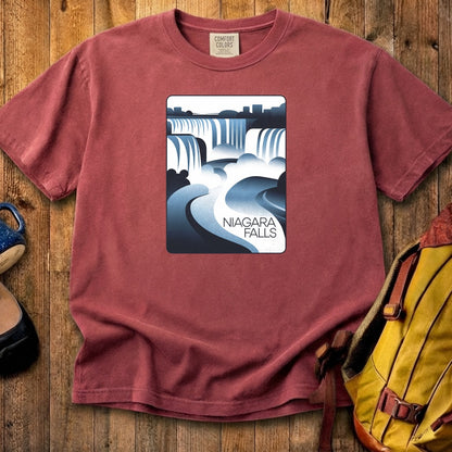 Niagara Falls Modern Cotton T-Shirt