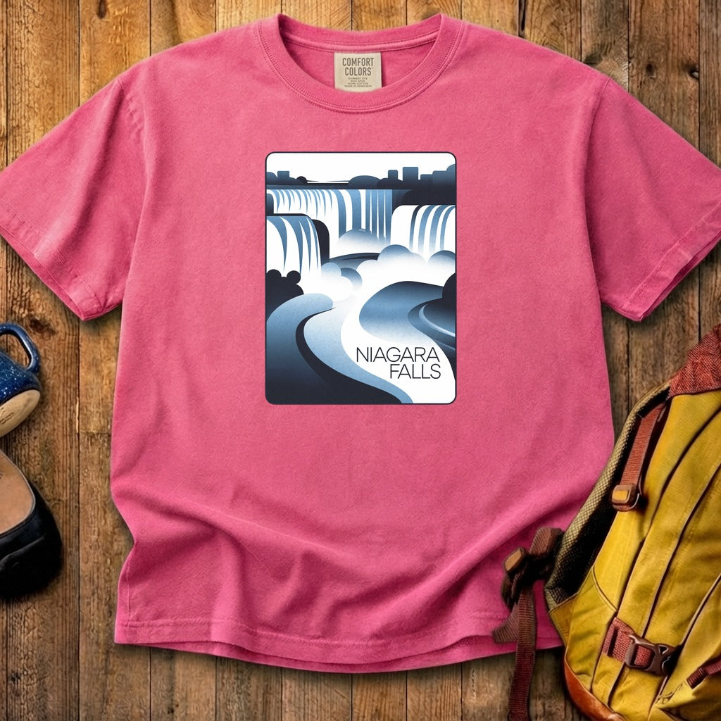 Niagara Falls Modern Cotton T-Shirt