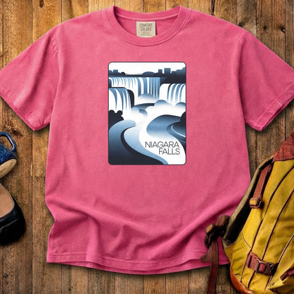 Niagara Falls Modern Cotton T-Shirt
