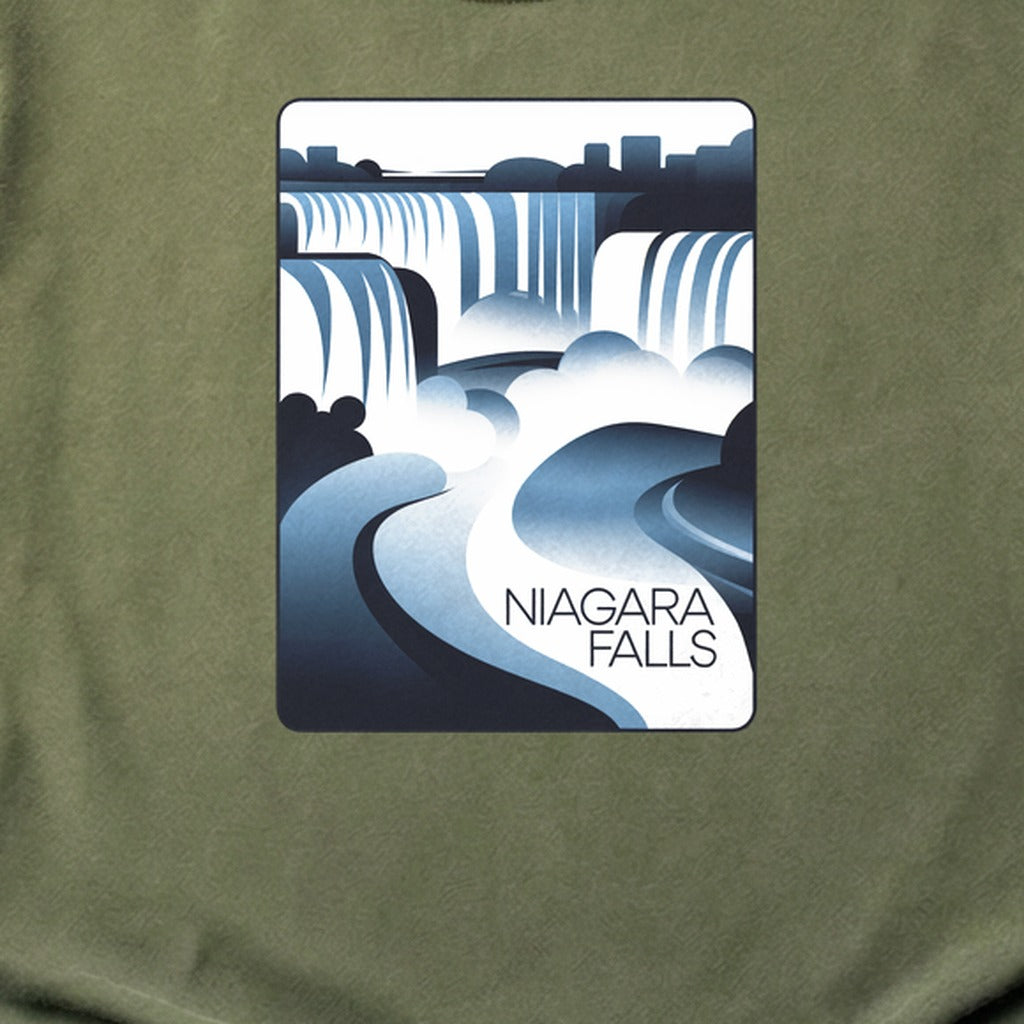 Niagara Falls Modern Cotton T-Shirt