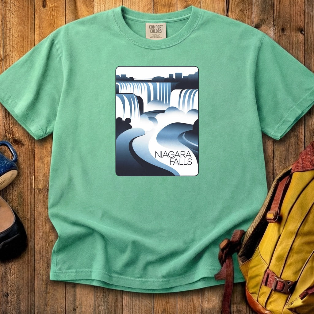 Niagara Falls Modern Cotton T-Shirt