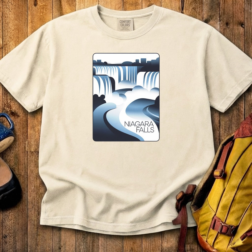 Niagara Falls Modern Cotton T-Shirt