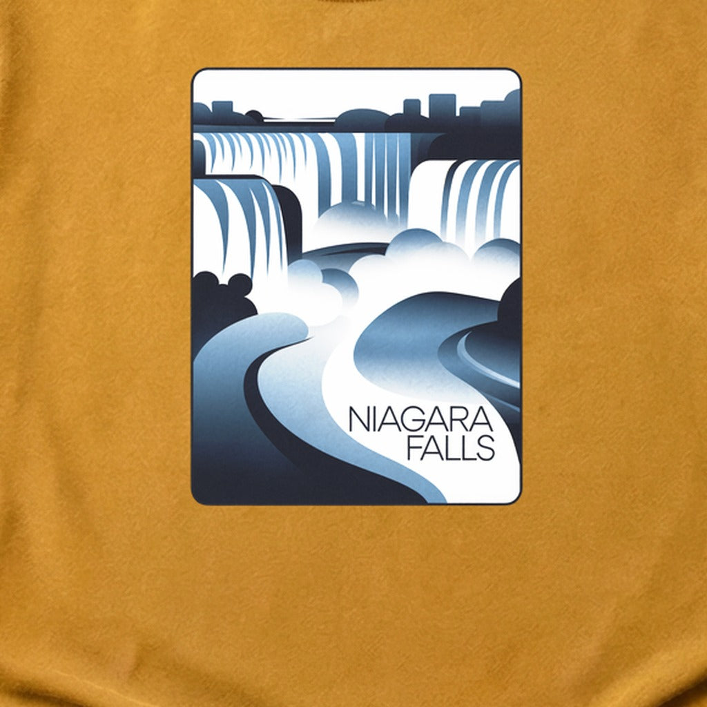 Niagara Falls Modern Cotton T-Shirt