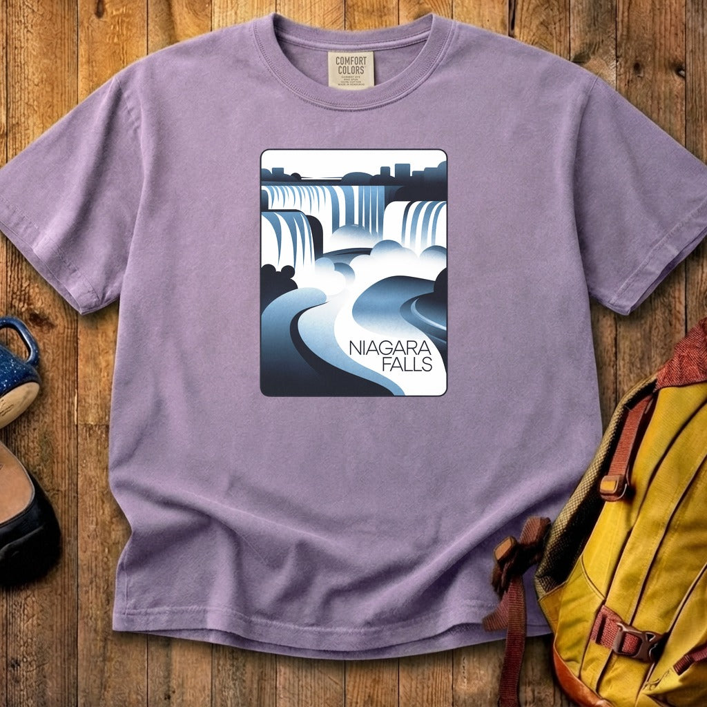 Niagara Falls Modern Cotton T-Shirt