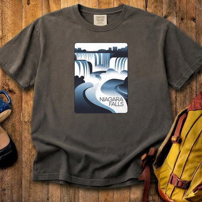 Niagara Falls Modern Cotton T-Shirt