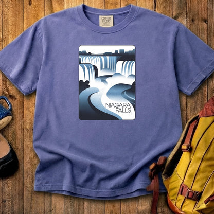 Niagara Falls Modern Cotton T-Shirt