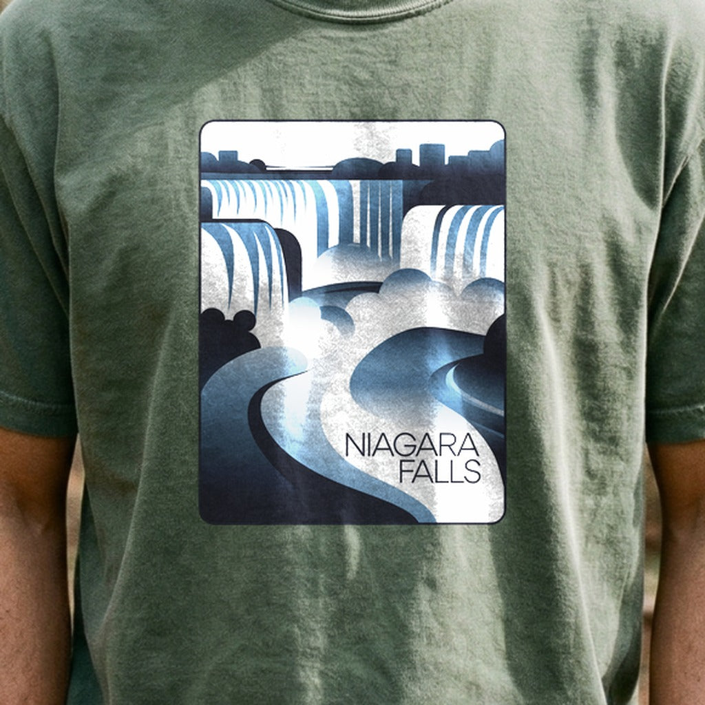Niagara Falls Modern Cotton T-Shirt