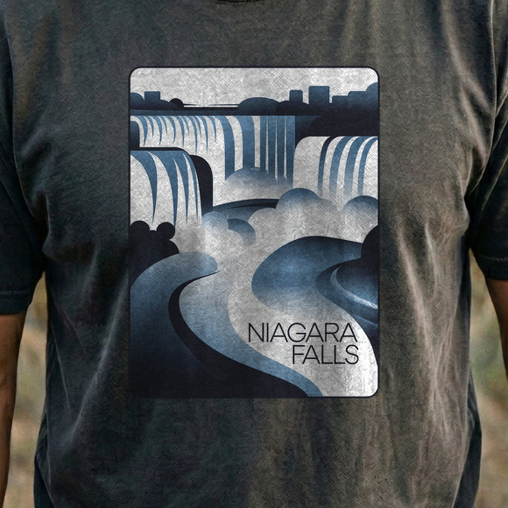 Niagara Falls Modern Cotton T-Shirt