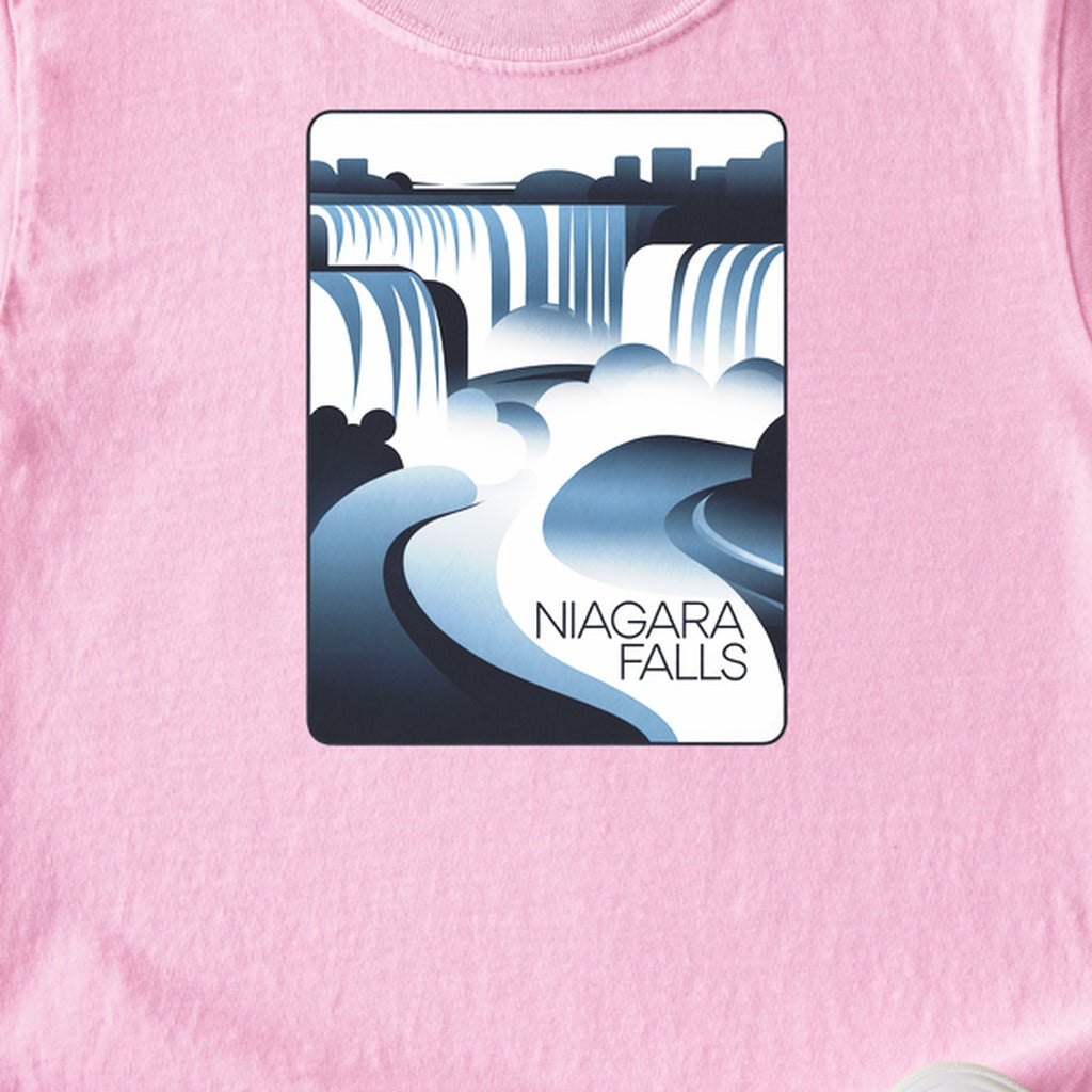 Niagara Falls Modern Kids Cotton T-Shirt