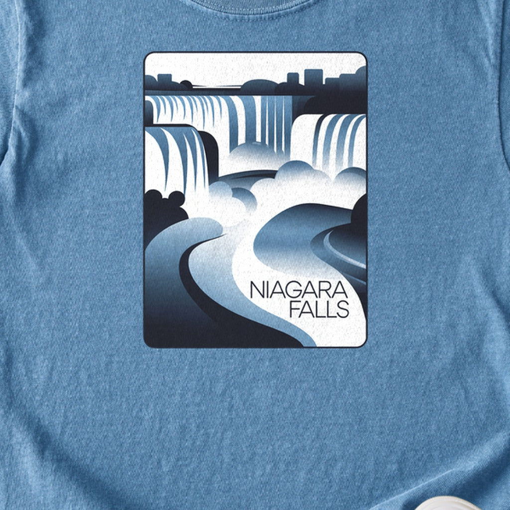 Niagara Falls Modern Kids Cotton T-Shirt