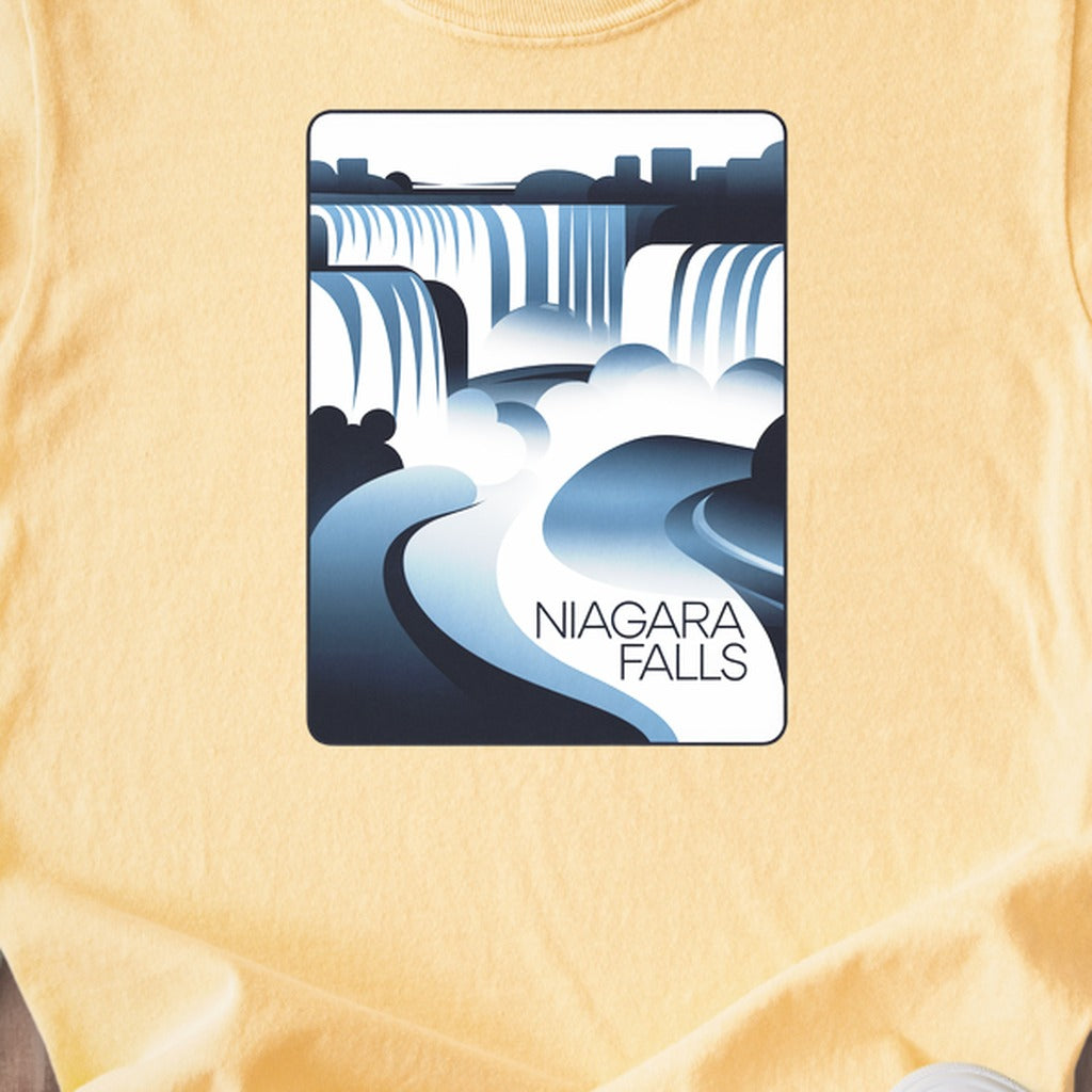 Niagara Falls Modern Kids Cotton T-Shirt