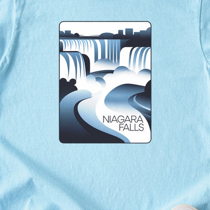 Niagara Falls Modern Kids Cotton T-Shirt