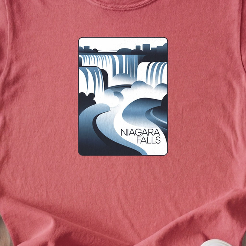 Niagara Falls Modern Kids Cotton T-Shirt