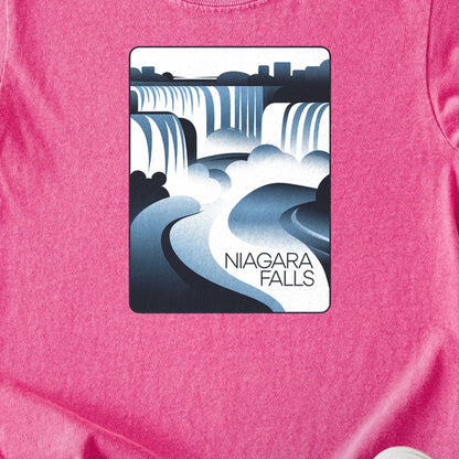 Niagara Falls Modern Kids Cotton T-Shirt