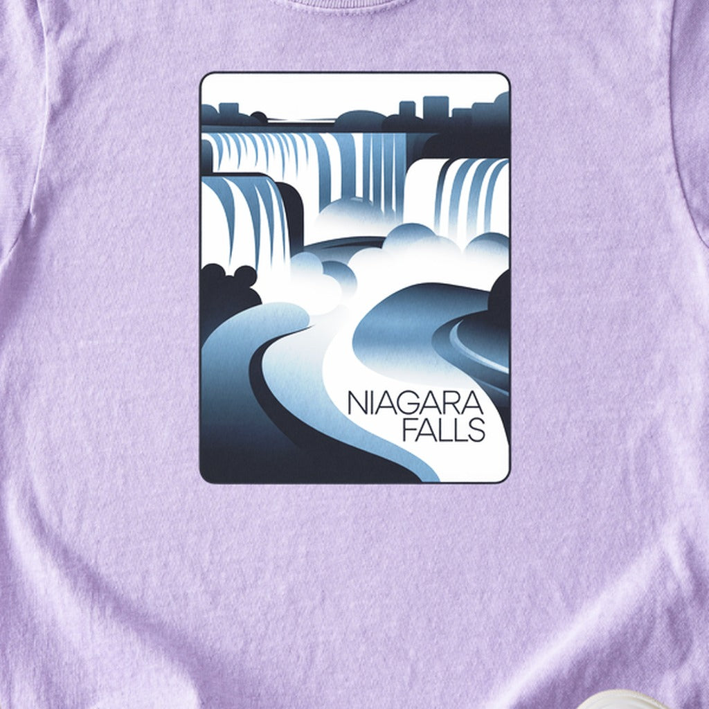 Niagara Falls Modern Kids Cotton T-Shirt