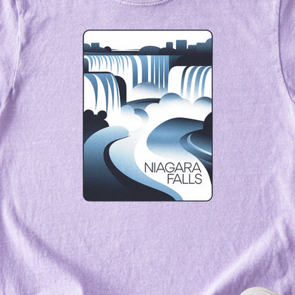 Niagara Falls Modern Kids Cotton T-Shirt