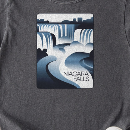 Niagara Falls Modern Kids Cotton T-Shirt