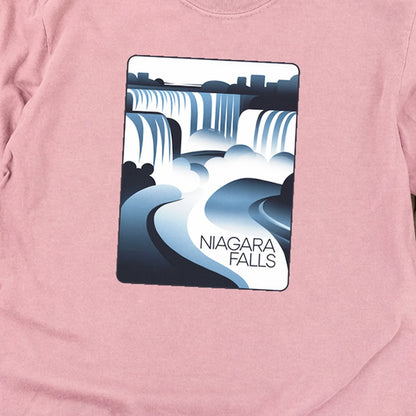 Niagara Falls Modern Cotton Long Sleeve
