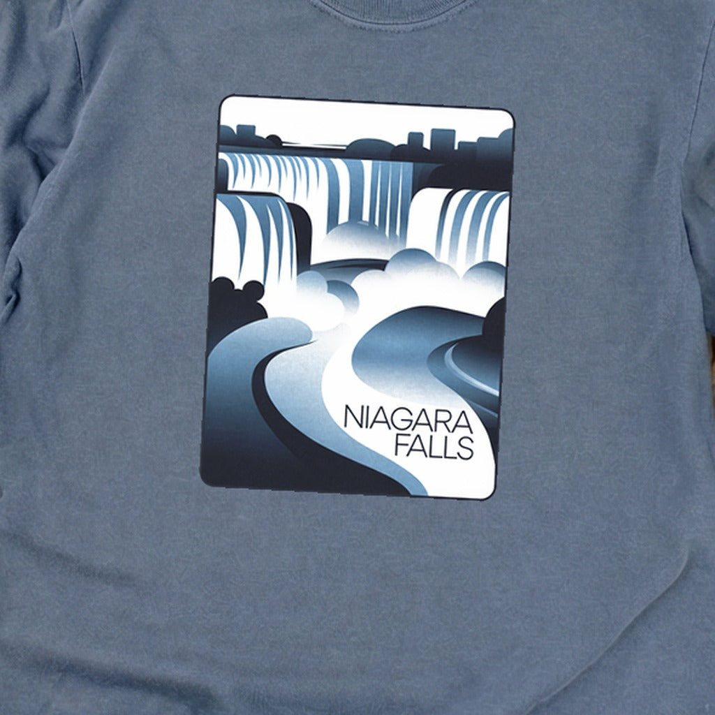 Niagara Falls Modern Cotton Long Sleeve