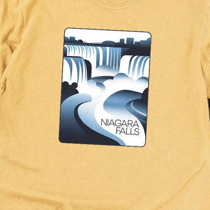 Niagara Falls Modern Cotton Long Sleeve