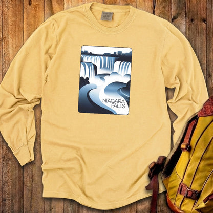 Niagara Falls Modern Cotton Long Sleeve