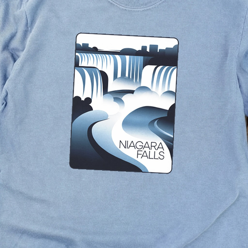 Niagara Falls Modern Cotton Long Sleeve