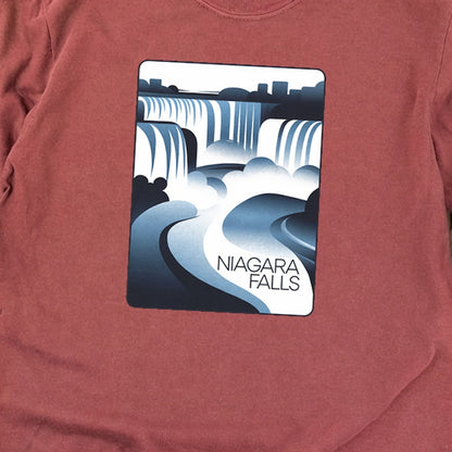 Niagara Falls Modern Cotton Long Sleeve