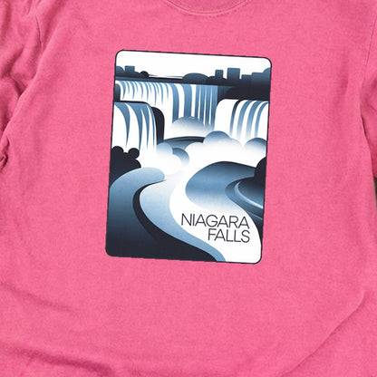 Niagara Falls Modern Cotton Long Sleeve