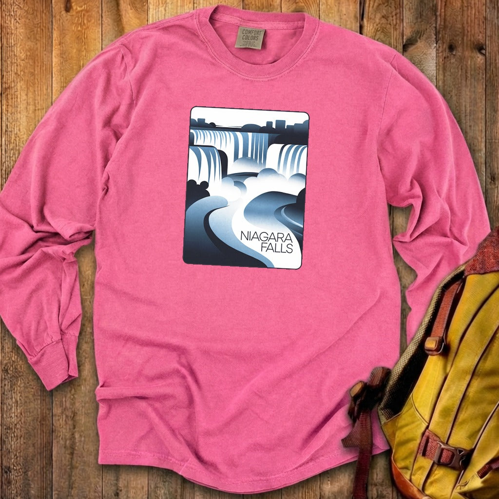 Niagara Falls Modern Cotton Long Sleeve