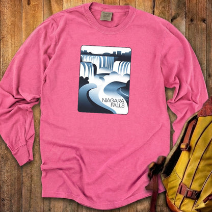 Niagara Falls Modern Cotton Long Sleeve