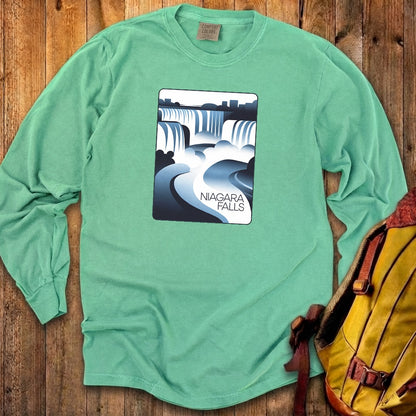 Niagara Falls Modern Cotton Long Sleeve