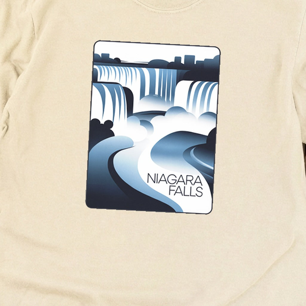 Niagara Falls Modern Cotton Long Sleeve
