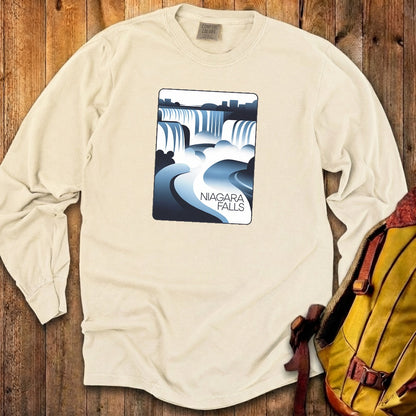 Niagara Falls Modern Cotton Long Sleeve